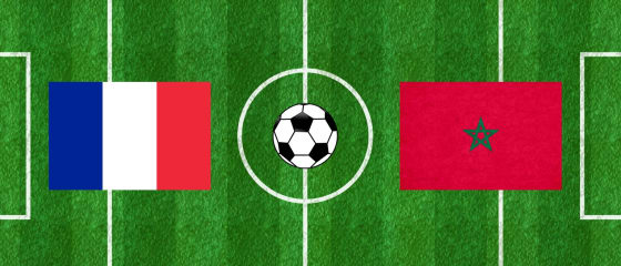 نصف نهائي كأس العالم 2022 - فرنسا والمغرب